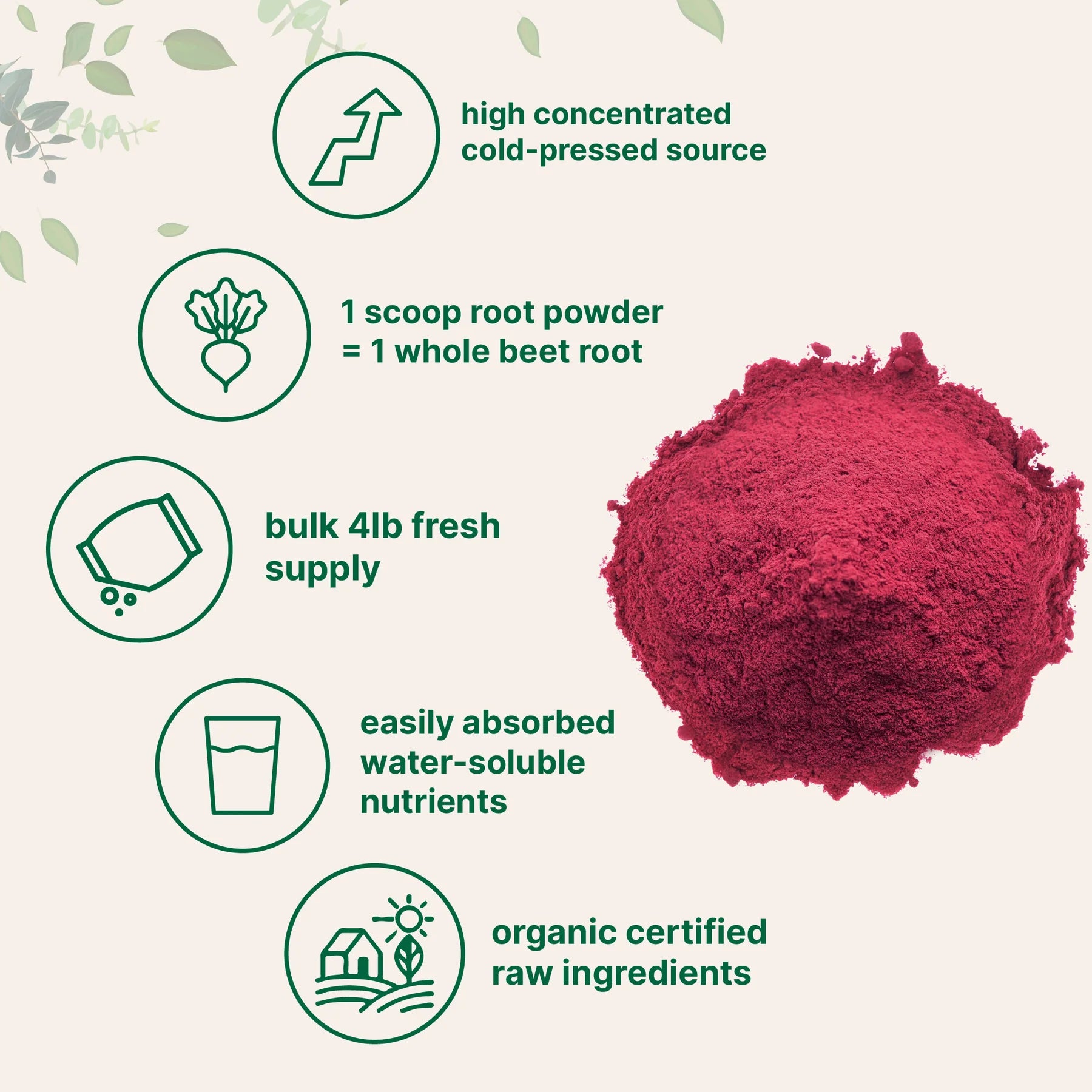 keemistry™ Natural Beet Root Powder
